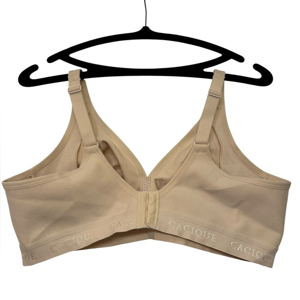 Cacique Cotton Unlined Full Coverage No Wire - Picture 5 of 8